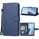 For OnePlus Nord N300 Leather Phone Case(Blue) - 1