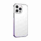 For iPhone 14 Plus USAMS US-BH812 Binz Series Gradient Color Phone Protective Case(Purple) - 1