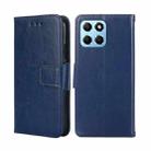 For Honor X8 5G/X6 Crystal Texture Leather Phone Case(Royal Blue) - 1