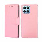 For Honor X8 5G/X6 Crystal Texture Leather Phone Case(Pink) - 1