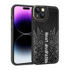 For iPhone 14 Parkour Series Fabric Cooling Phone Case(Black) - 1