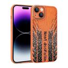 For iPhone 14 Parkour Series Fabric Cooling Phone Case(Orange) - 1