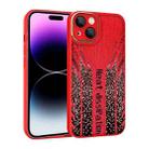 For iPhone 14 Pro Parkour Series Fabric Cooling Phone Case(Red) - 1