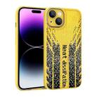 For iPhone 13 Pro Max Parkour Series Fabric Cooling Phone Case(Yellow) - 1