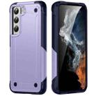 For Samsung Galaxy S21 5G 2 in 1 Soft TPU Hard PC Phone Case(Purple Royal Blue) - 1