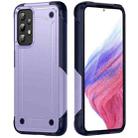 For Samsung Galaxy A53 5G 2 in 1 Soft TPU Hard PC Phone Case(Purple Royal Blue) - 1