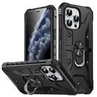 For iPhone 11 Pro Ring Holder Phone Case(Black) - 1