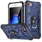 For iPhone SE 2022 / SE 2020 / 7 / 8 Ring Holder Phone Case(Blue) - 1