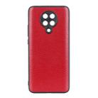 For Xiaomi Redmi K30 Pro Litchi Texture Genuine Leather Folding Protective Case(Red) - 1