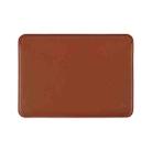 For MacBook Air 13.6 inch 2022 WiWU Skin Pro Platinum Ultra Slim Leather Laptop Bag(Brown) - 1