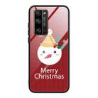 For Honor 30 Christmas Glass Phone Case(Snowman) - 1