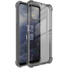 For Nokia G60 5G imak Shockproof Airbag TPU Phone Case(Transparent Black) - 1