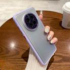 For Huawei Mate 50 Crystal Frosted Series Phone Case(Purple) - 1