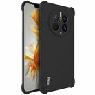 For Huawei Mate 50 Pro imak All-inclusive Shockproof Airbag TPU Case(Matte Black) - 1