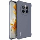 For Huawei Mate 50 Pro imak All-inclusive Shockproof Airbag TPU Case(Matte Grey) - 1