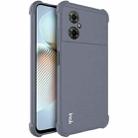 For Xiaomi Poco M4 5G imak All-inclusive Shockproof Airbag TPU Case(Matte Grey) - 1