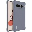 For Google Pixel 7 Pro 5G imak All-inclusive Shockproof Airbag TPU Case(Matte Grey) - 1