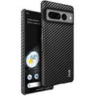 For Google Pixel 7 Pro 5G imak Ruiyi Series Carbon Fiber PU + PC Phone Case - 1