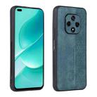 For Huawei nova 9z 5G/Enjoy 50+ AZNS 3D Embossed Skin Feel Phone Case(Dark Green) - 1