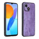 For Honor Play 30 AZNS 3D Embossed Skin Feel Phone Case(Purple) - 1