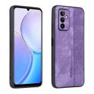 For Huawei Maimang 11 AZNS 3D Embossed Skin Feel Phone Case(Purple) - 1