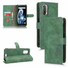 For Blackview BV7100 Skin Feel Magnetic Flip Leather Phone Case(Green) - 1