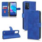 For Oukitel C31 Skin Feel Magnetic Flip Leather Phone Case(Blue) - 1