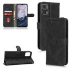 For  Motorola Moto E22 4G / E22i 4G Skin Feel Magnetic Flip Leather Phone Case(Black) - 1