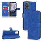 For  Motorola Moto E22 4G / E22i 4G Skin Feel Magnetic Flip Leather Phone Case(Blue) - 1