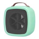 Household Mini Heater Electric Fan Heater(Light Green) - 1