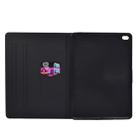 For iPad Air Horizontal Painted Flat Leather Case with Sleep Function & Pen Cover & Card Slot & Holder(Foundation English) - 4