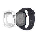 Carbon Fiber Shockproof Case For Apple Watch Ultra 49mm(White) - 1