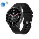 Ochstin 5H30 1.28 Inch HD Round Screen Silicone Strap Smart Sports Watch(Black) - 1