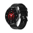 PG3 Max 1.6 inch HD Bluetooth Smart Watch Support Bluetooth Call / Heart Rate Monitoring(Black) - 1