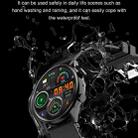 Ochstin 5HK8 Pro 1.36 inch Round Screen Blood Oxygen Blood Pressure Monitoring Bluetooth Smart Watch, Strap:Steel(Black) - 9