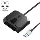 ORICO UTS2 USB 3.0 2.5-inch SATA HDD Adapter with 12V 2A Power Adapter, Cable Length:0.3m(UK Plug) - 1