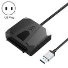 ORICO UTS2 USB 3.0 2.5-inch SATA HDD Adapter with 12V 2A Power Adapter, Cable Length:0.3m(US Plug) - 1