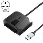 ORICO UTS2 USB 3.0 2.5-inch SATA HDD Adapter with 12V 2A Power Adapter, Cable Length:0.5m(UK Plug) - 1