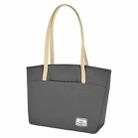 WiWU Ora Tote Bag Lady Laptop Handbag For 14 inch(Grey) - 1