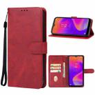 For TCL ION z Leather Phone Case(Red) - 1