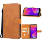 For TCL ION z Leather Phone Case(Brown) - 1