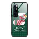 For Xiaomi Mi 10 Ultra Christmas Glass Phone Case(Christmas Socks) - 1