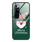 For Xiaomi Mi 10 Ultra Christmas Glass Phone Case(Santa Claus) - 1