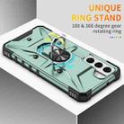 For Samsung Galaxy S21 5G Ring Holder Phone Case(Grey) - 3