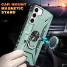 For Samsung Galaxy S21 5G Ring Holder Phone Case(Midnight Green) - 6