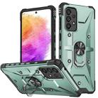 For Samsung Galaxy A53 5G Ring Holder Phone Case(Midnight Green) - 1