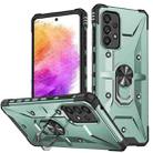 For Samsung Galaxy A32 5G Ring Holder Phone Case(Midnight Green) - 1