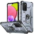 For Samsung Galaxy A02s / A3s US Ring Holder Phone Case(Grey) - 1