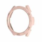 For Samsung Galaxy Watch 5 44mm Half-cover PC Watch Case with Scale(Pink) - 1