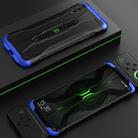 For Xiaomi Black Shark 2 Pro GKK Three Stage Splicing PC Case with Slide Rails(Black+Blue) - 1